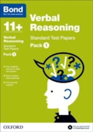 Bond 11+: Verbal Reasoning: Standard Test Papers: For 11+ GL assessment and Entrance Exams