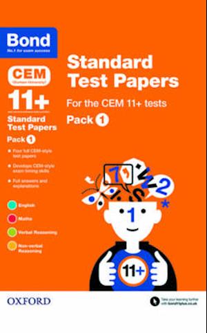 Bond 11+: CEM: Standard Test Papers: Ready for the 2024 exam