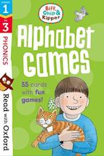 Read with Oxford: Stages 1-3: Biff, Chip and Kipper: Alphabet Games Flashcards