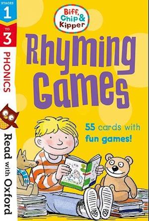 Read with Oxford: Stages 1-3: Biff, Chip and Kipper: Rhyming Games Flashcards