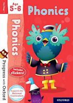 Progress with Oxford: Progress with Oxford: Phonics Age 5-6- Practise for School with Essential English Skills