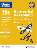 Bond 11+: Non-verbal Reasoning Assessment Papers Book 1 9-10 Years