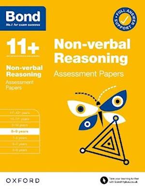 Bond 11+: Bond 11+ Non-verbal Reasoning Assessment Papers 8-9 years