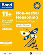Bond 11+: Bond 11+ Non-verbal Reasoning Up to Speed Assessment Papers with Answer Support 9-10 Years