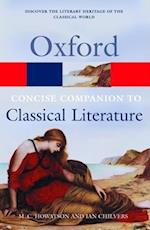 The Concise Oxford Companion to Classical Literature
