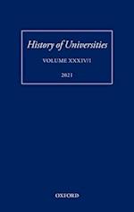 History of Universities: Volume XXXIV/1