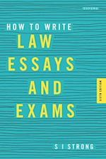 How to Write Law Essays & Exams