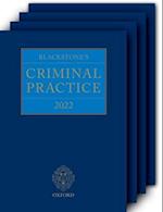 Blackstones Criminal Practice 2022 Book and Supplements