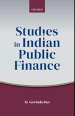 Studies in Indian Public Finance