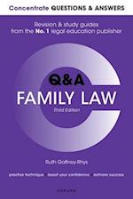 Concentrate Questions and Answers Family Law
