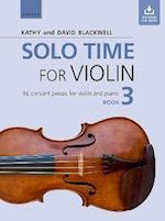 Solo Time for Violin Book 3 + CD