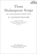 Three Shakespeare Songs