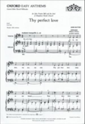 Thy perfect love
