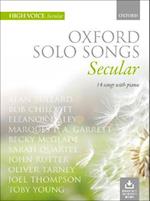 Oxford Solo Songs: Secular