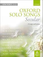 Oxford Solo Songs: Secular