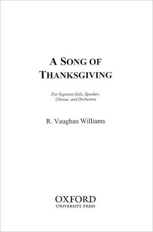 A Song of Thanksgiving