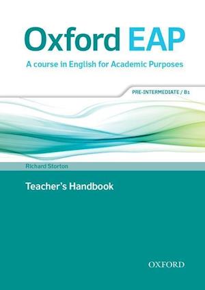 Oxford EAP: Pre-Intermediate/B1: Teacher's Book, DVD and Audio CD Pack