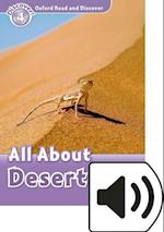Oxford Read and Discover: Level 4: All About Desert Life Audio Pack