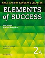 Elements of Success: 2: Split Edition Student Book A with essential Online Practice