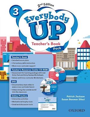 Everybody Up: Level 3: Teacher's Book Pack with DVD, Online Practice and Teacher's Resource Center CD-ROM