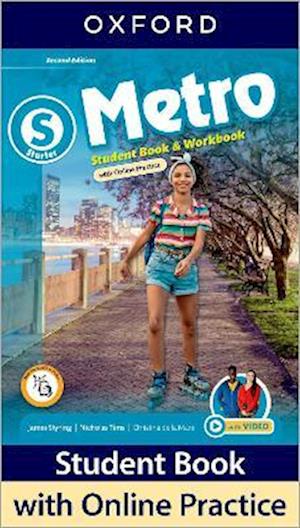 Metro: Starter Level: Student Book and Workbook with Online Practice