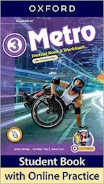 Metro: Level 3: Student Book and Workbook with Online Practice