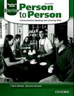 Person to Person, Third Edition Starter: Teacher's Book