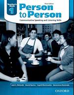 Person to Person, Third Edition Level 1: Teacher's Book