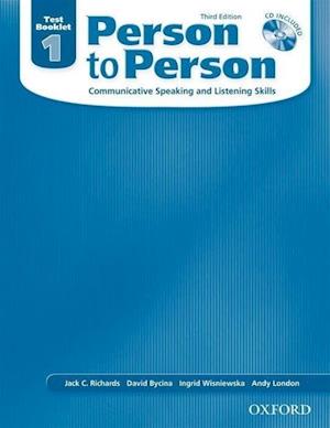 Person to Person, Third Edition Level 1: Test Booklet (with Audio CD)
