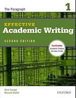 Effective Academic Writing Second Edition: 1: Student Book