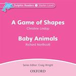 Dolphin Readers: Starter Level: A Game of Shapes & Baby Animals Audio CD