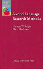 Second Language Research Methods