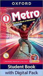 Metro: Level 1: Student Book and Workbook with Digital Pack