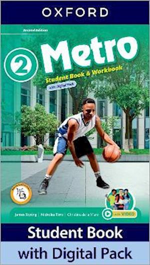 Metro: Level 2: Student Book and Workbook with Digital Pack