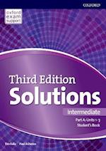 Solutions: Intermediate: Student's Book A Units 1-3