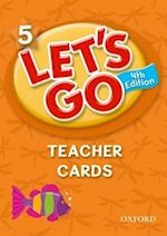 Let's Go: 5: Teachers Cards