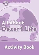 Oxford Read and Discover: Level 4: All About Desert Life Activity Book