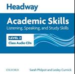 Headway Academic Skills: 2: Listening, Speaking, and Study Skills Class Audio CDs (2)