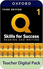 Q: Skills for Success: Level 1: Reading and Writing Teacher Digital Pack