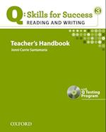 Q Skills for Success: Reading and Writing 3: Teacher's Book with Testing Program CD-ROM