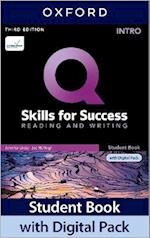 Q: Skills for Success: Intro Level: Reading and Writing Student Book with Digital Pack