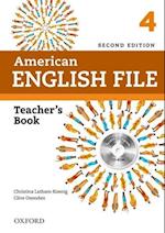 American English File: 4: Teacher's Book with Testing Program CD-ROM