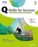 Q Skills for Success: Level 3: Listening & Speaking Student Book with iQ Online