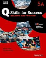 Q: Skills for Success: Level 5: Reading & Writing Split Student Book A with iQ Online