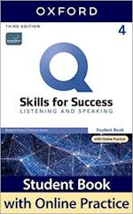 Q: Skills for Success: Level 4: Listening and Speaking Student Book with iQ Online Practice