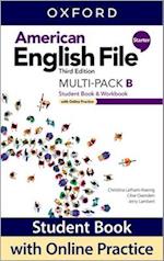 American English File: Starter: Student Book/Workbook Multi-Pack B with Online Practice