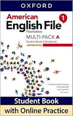American English File: Level 1: Student Book/Workbook Multi-Pack A with Online Practice