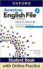 American English File: Level 2: Student Book/Workbook Multi-Pack B with Online Practice