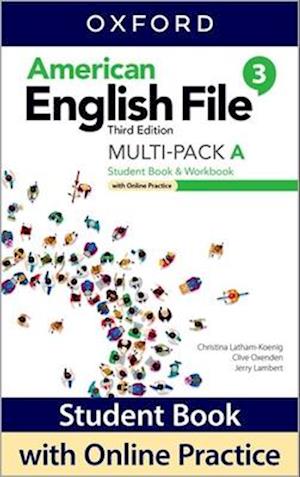 American English File: Level 3: Student Book/Workbook Multi-Pack A with Online Practice