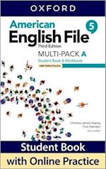 American English File Level 5 Student Book/Workbook Multi-Pack a with Online Practice
